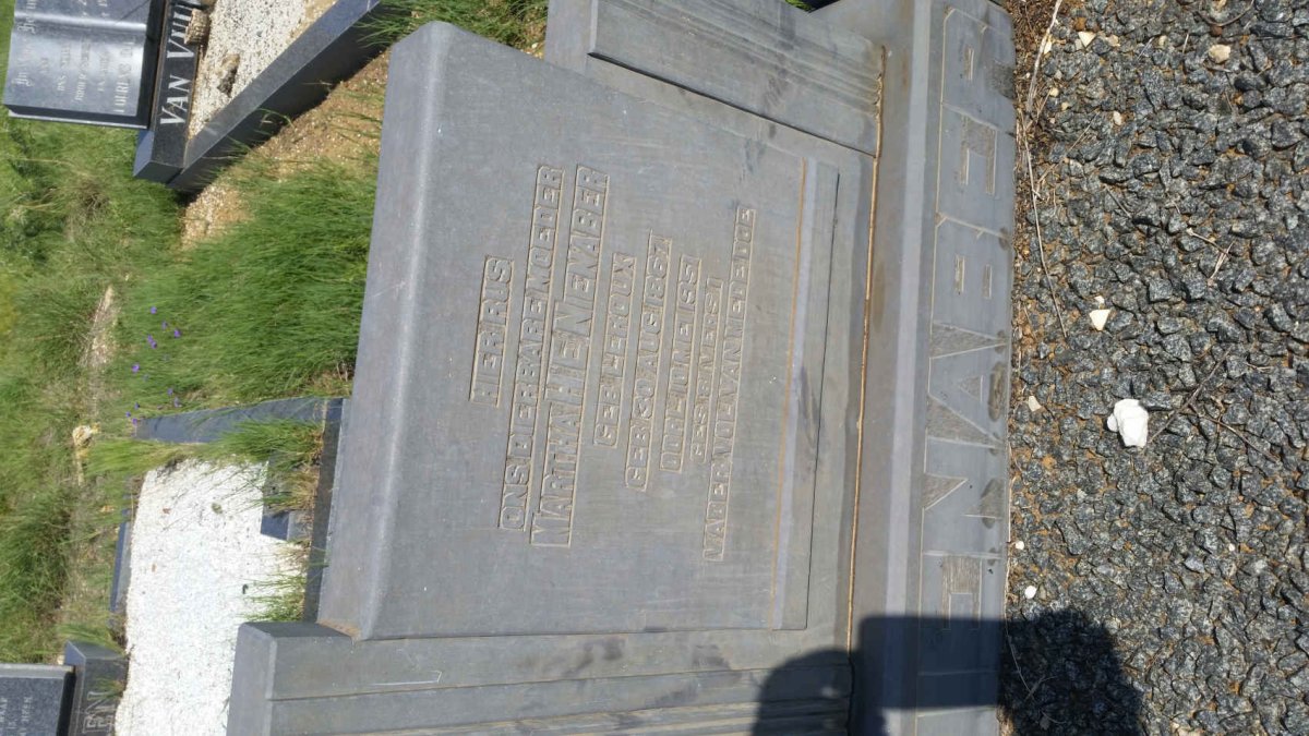 NIENABER Martha H.E. nee LE ROUX 1867-1951