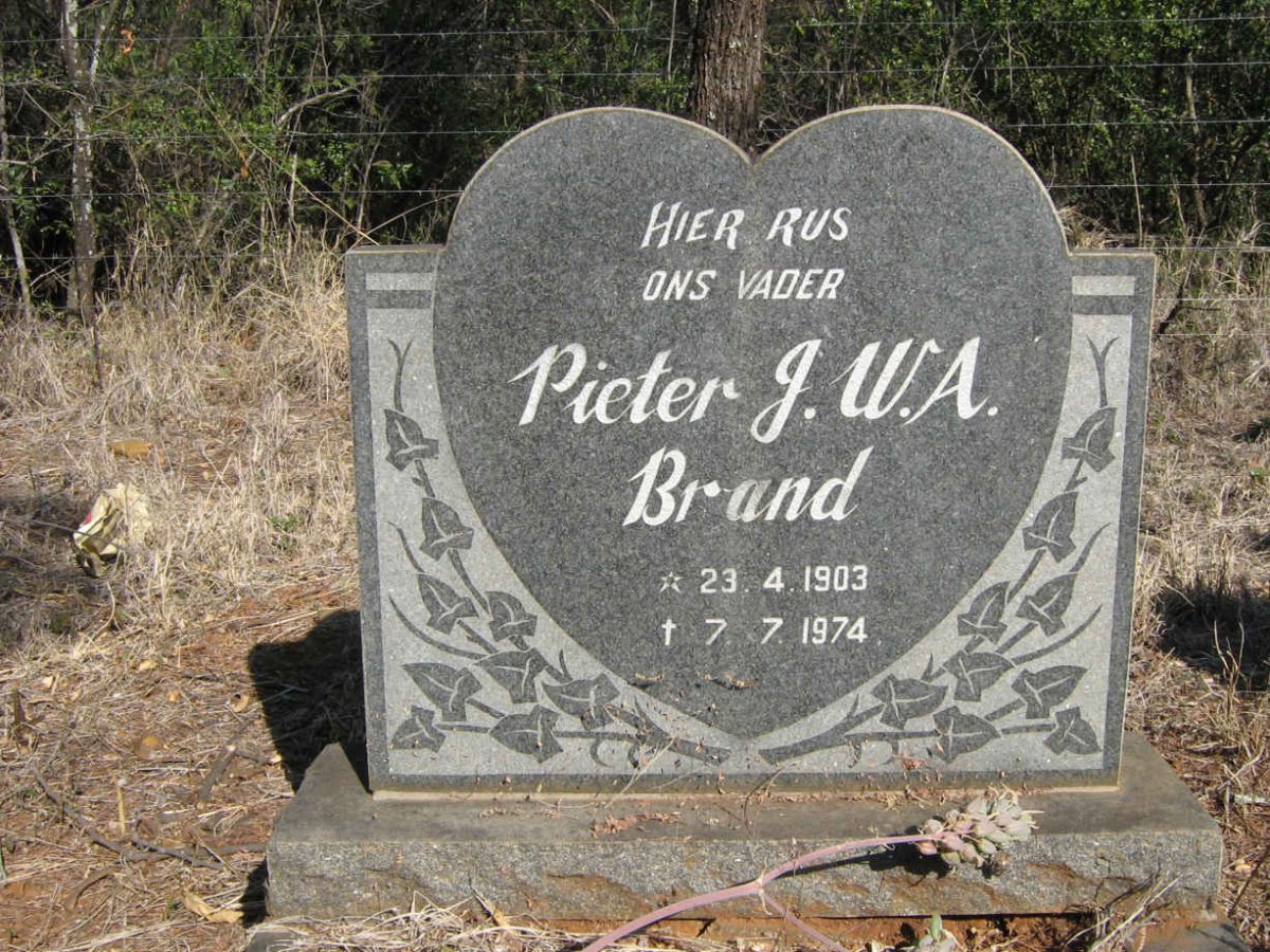 BRAND Pieter J.W.A. 1903-1974