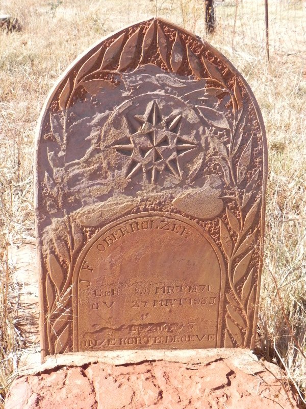 OBERHOLZER J.F. 1871-1933