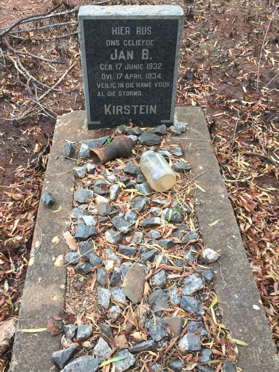 KIRSTEIN Jan B. 1932-1934