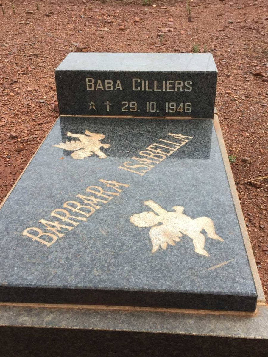 CILLIERS Barbara Isabella 1946-1946