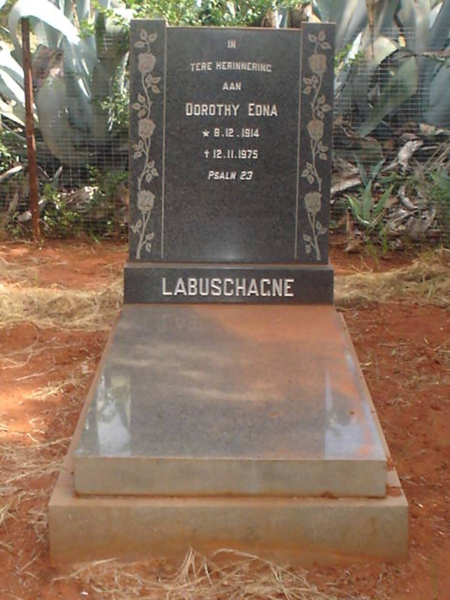 LABUSCHAGNE Dorothy Edna 1914-1975