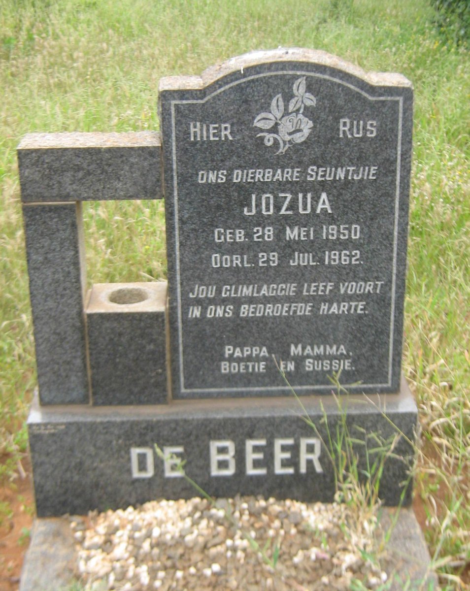 BEER Jozua, de 1950-1962