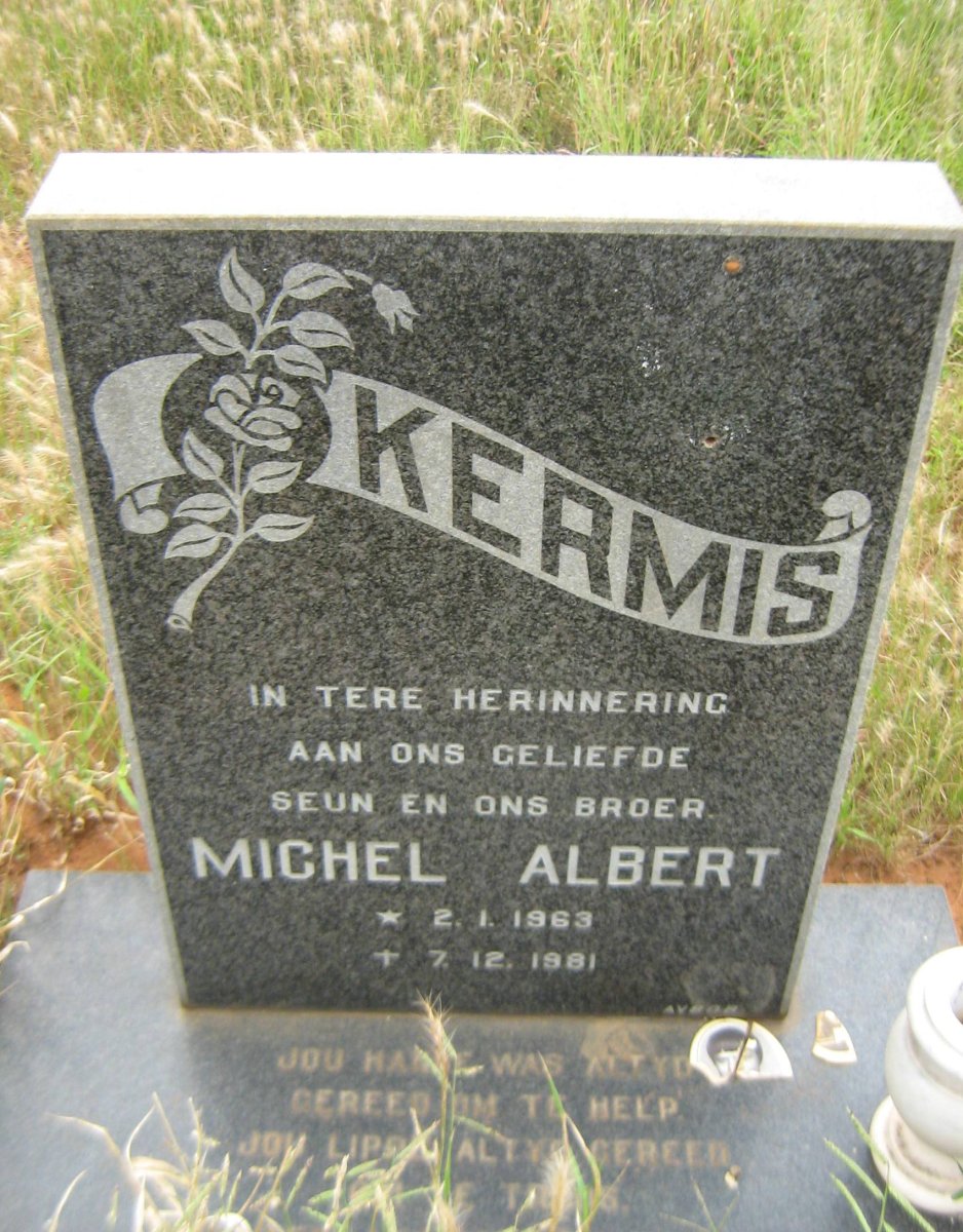 KERMIS Michel Albert 1963-1981