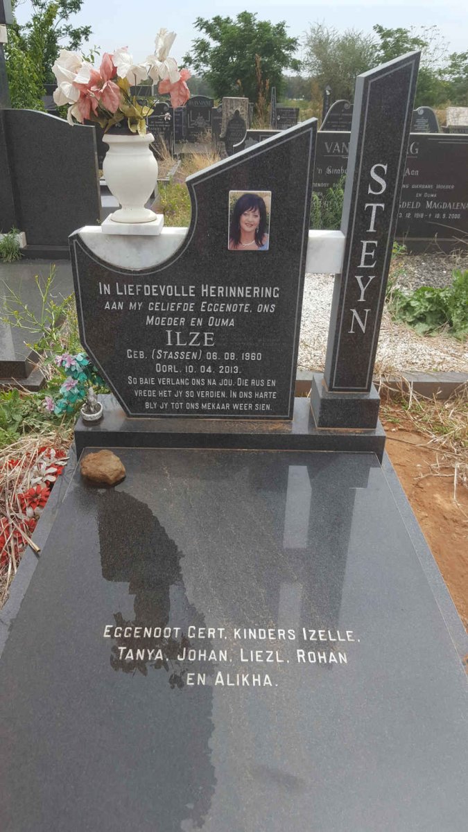 STEYN Ilze nee STASSEN 1960-2013