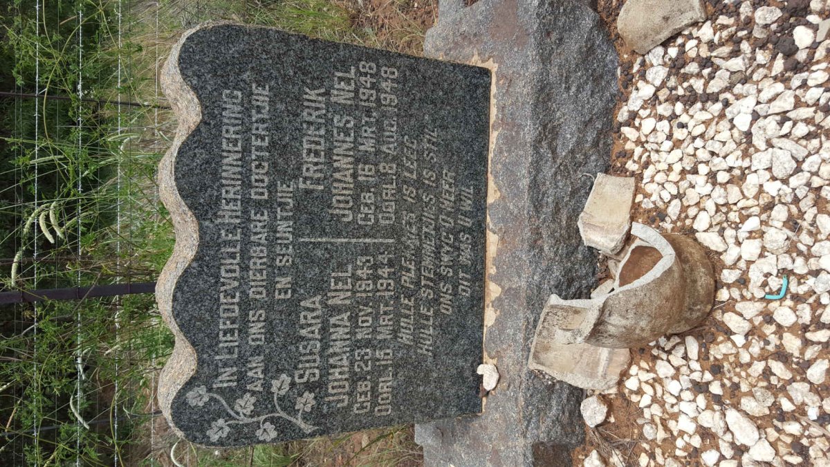 NEL Susara Johanna 1943-1944 :: NEL Frederik Johannes 1948-1948