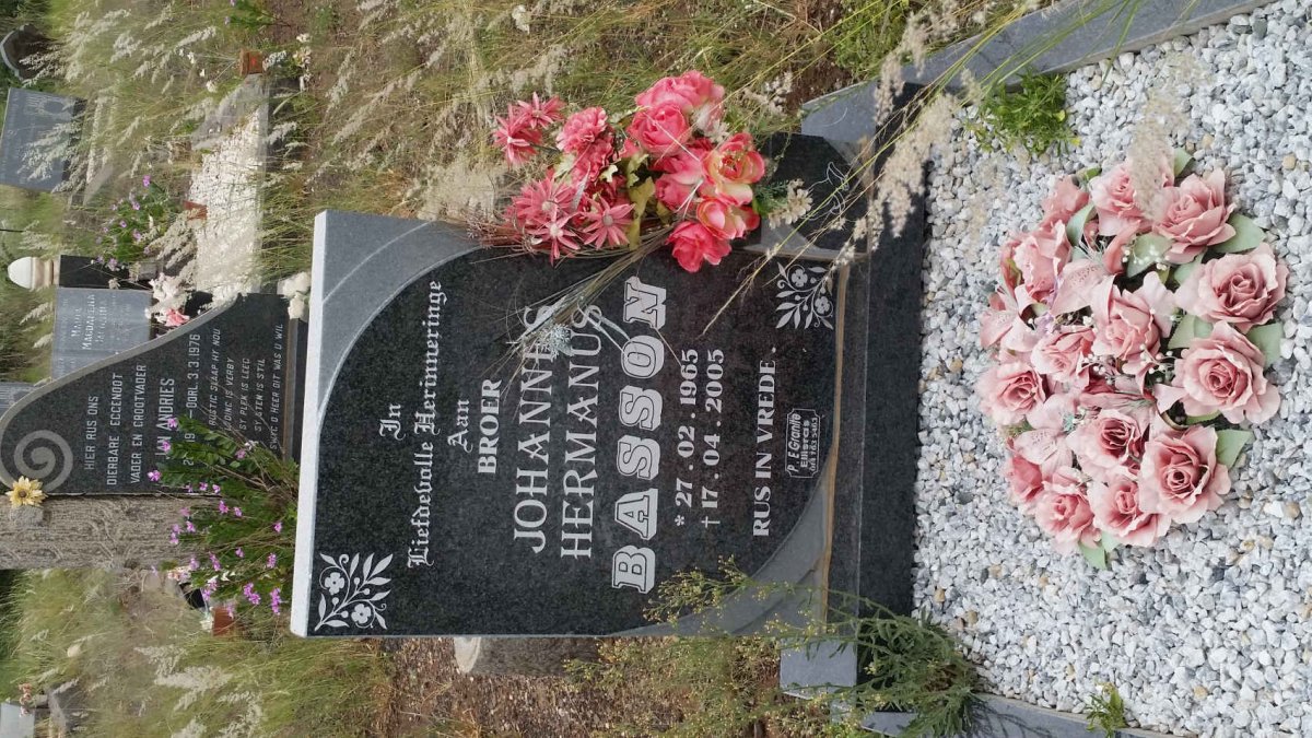 BASSON Johannes Hermanus 1965-2005