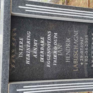 LABUSCHAGNE Jan Hendrik 1947-2005