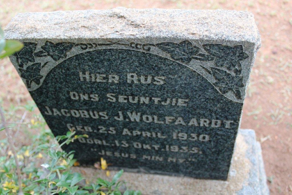 WOLFAARDT Jacobus J. 1930-1935