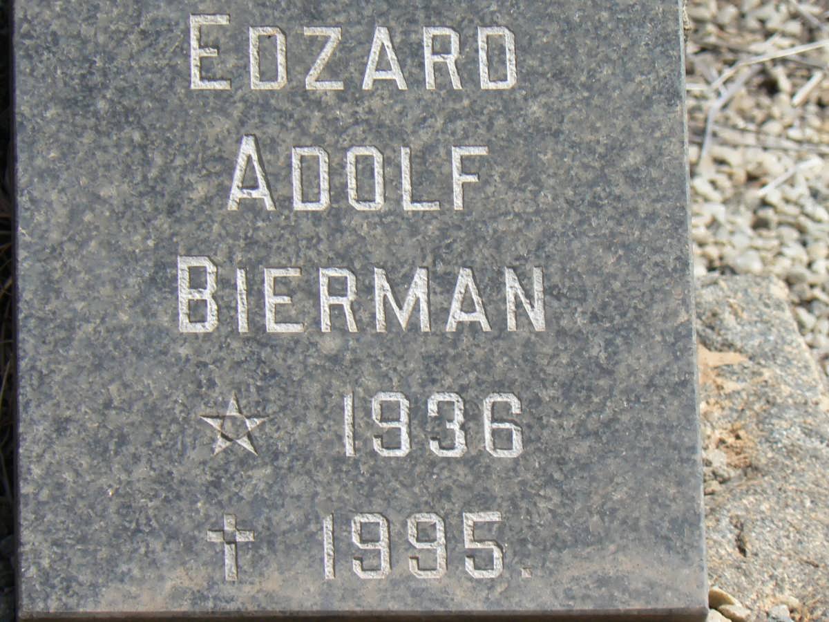 BIERMAN Edzard Adolf 1936-1995