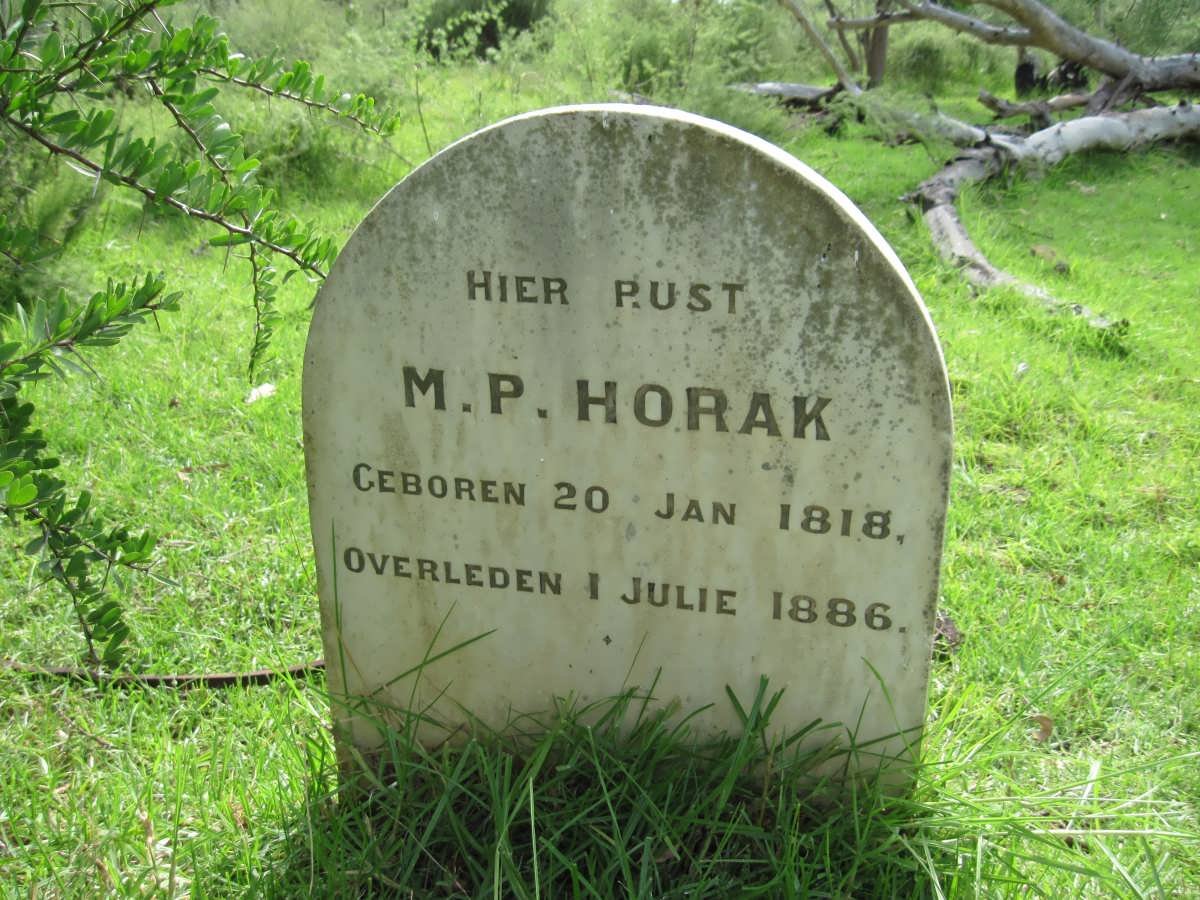 HORAK M.P. 1818-1886