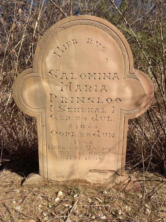 PRINSLOO Salomina Maria nee SENEKAL 1866-1943