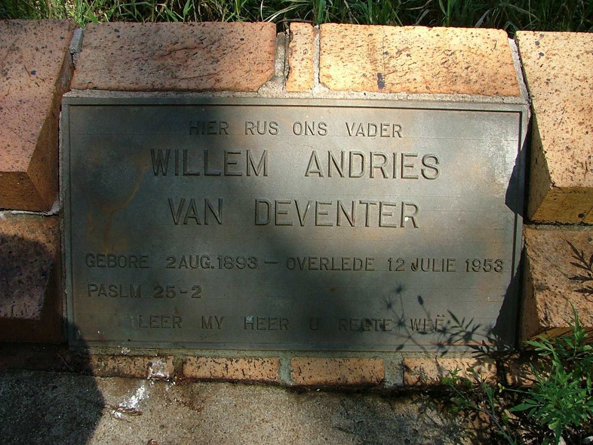 DEVENTER  Willem Andries, van  1893-1953