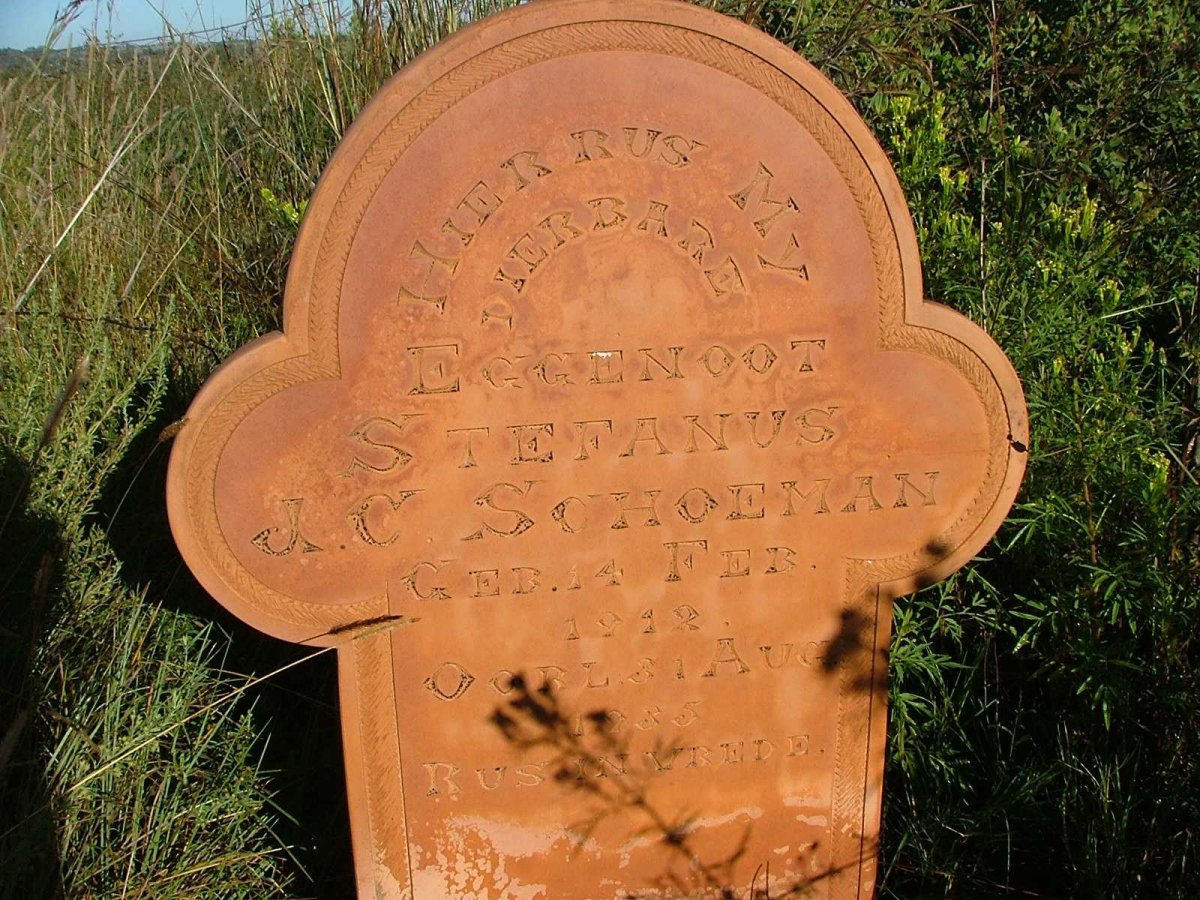 SCHOEMAN Stefanus J.C. 1912-1935