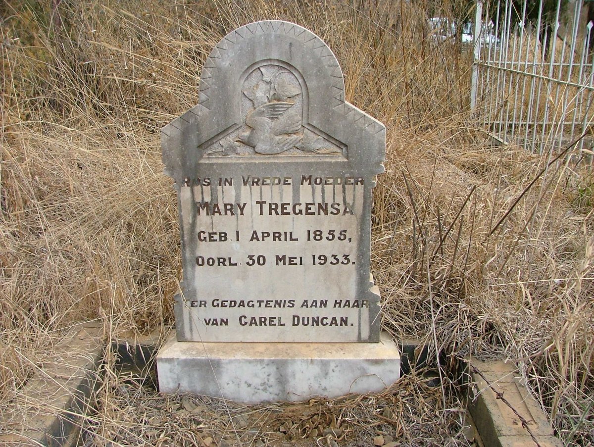 TREGENSA Mary 1855-1933
