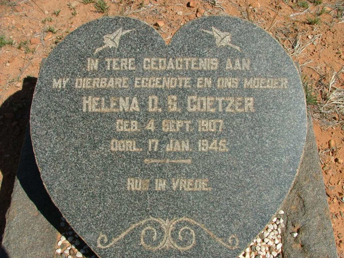 COETZER Helena D.S. 1907-1945