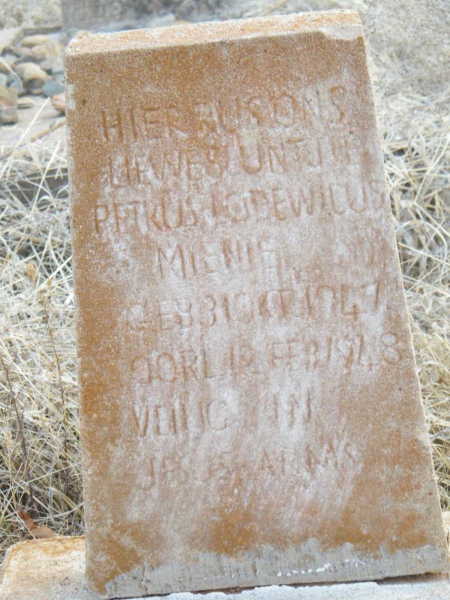 MIENIE Petrus Lodewicus 1947-1948