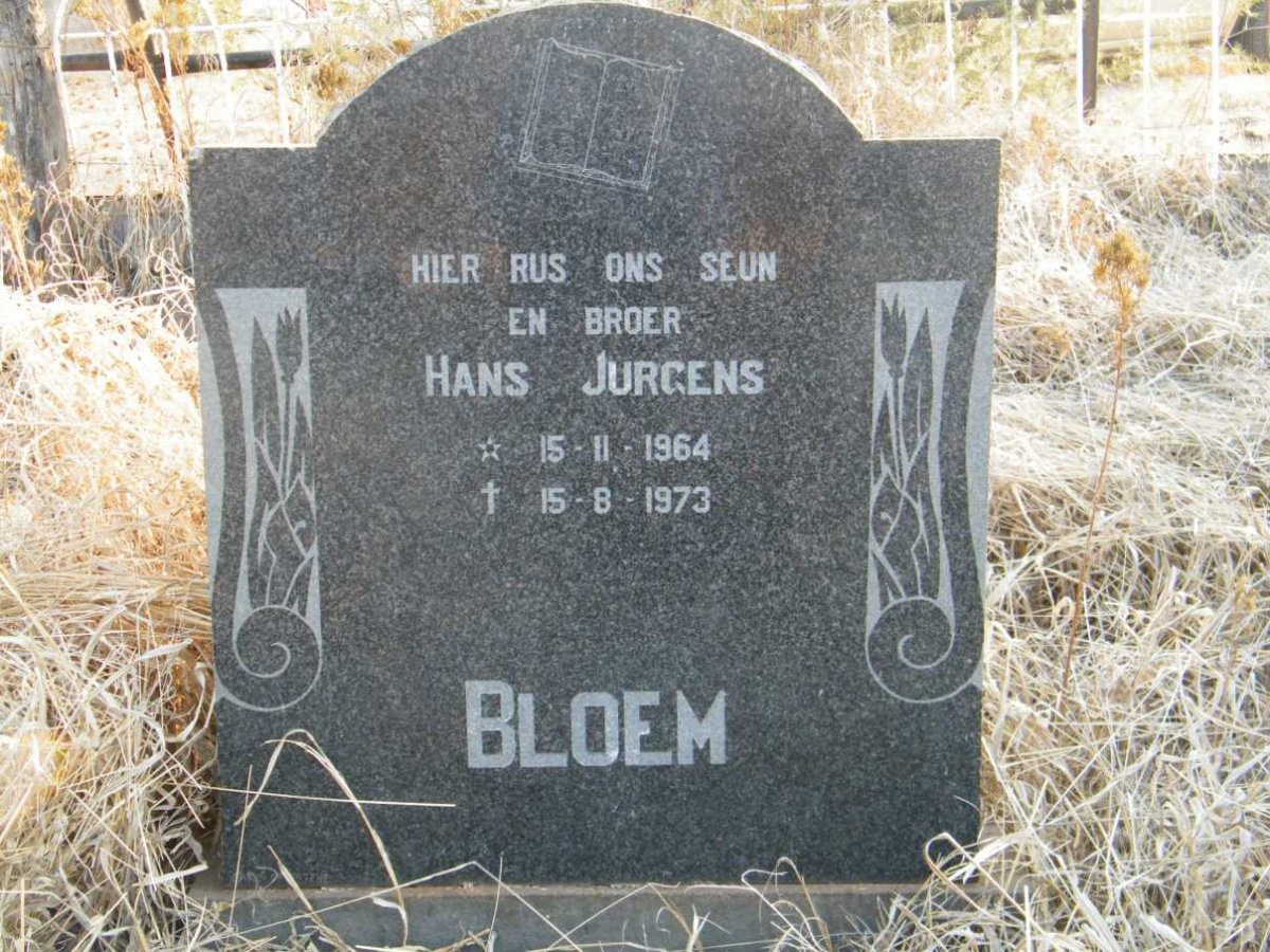 BLOEM Hans Jurgens 1964-1973