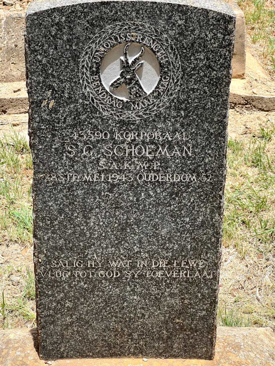 SCHOEMAN S.C. -1943