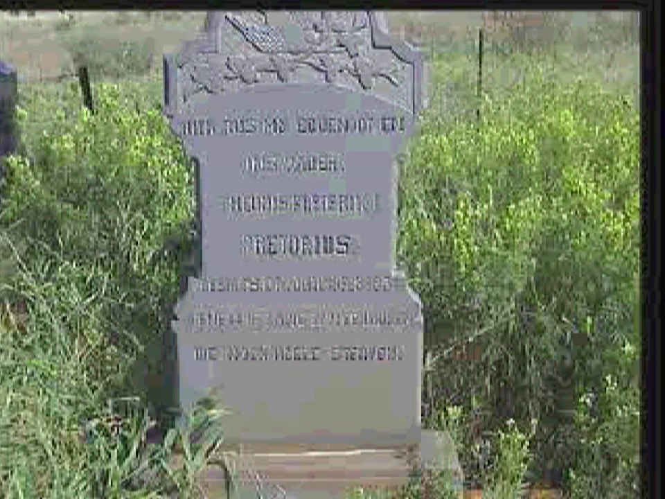 PRETORIUS Theunis Frederik J. 1870-1934