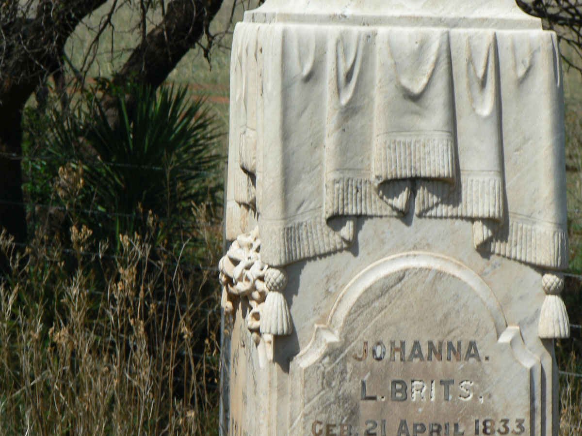 BRITS Johanna L. 1833-1918