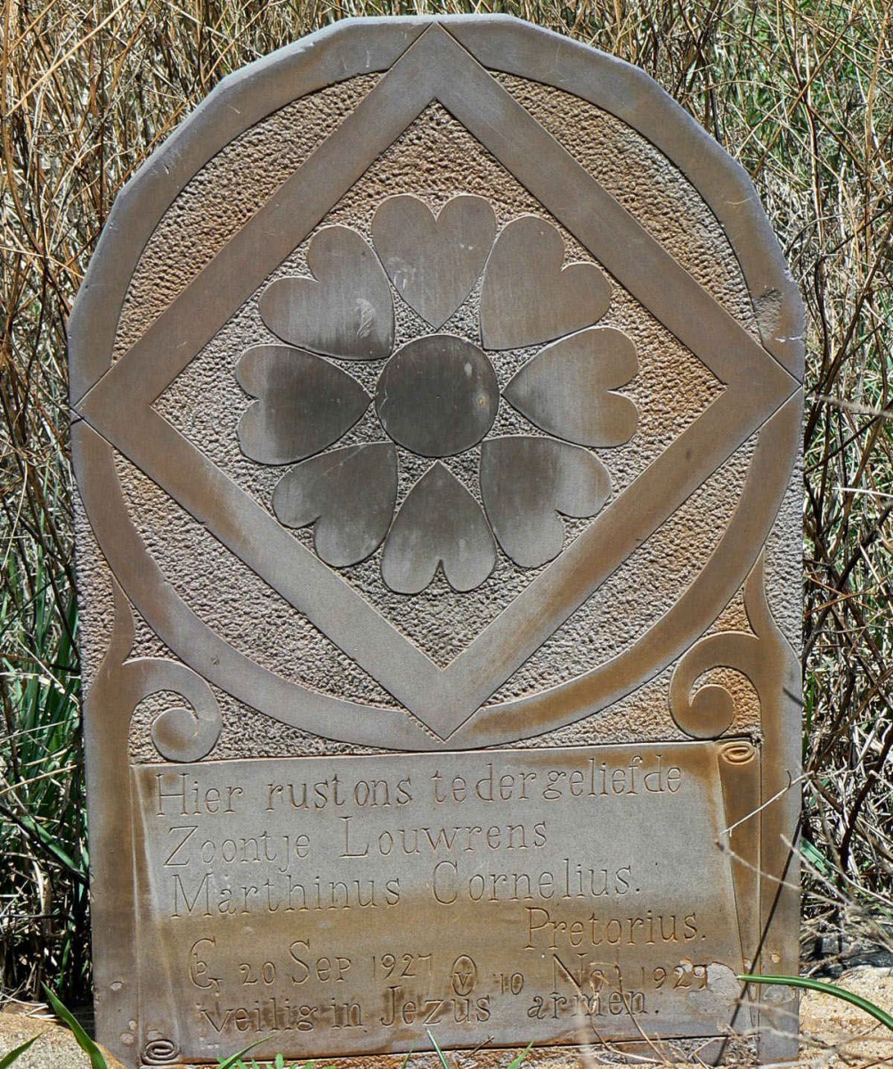 PRETORIUS Louwrens Marthinus Cornelius 1927-1929