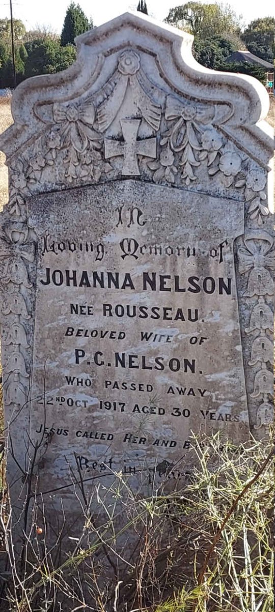 NELSON Johanna nee ROUSSEAU -1917