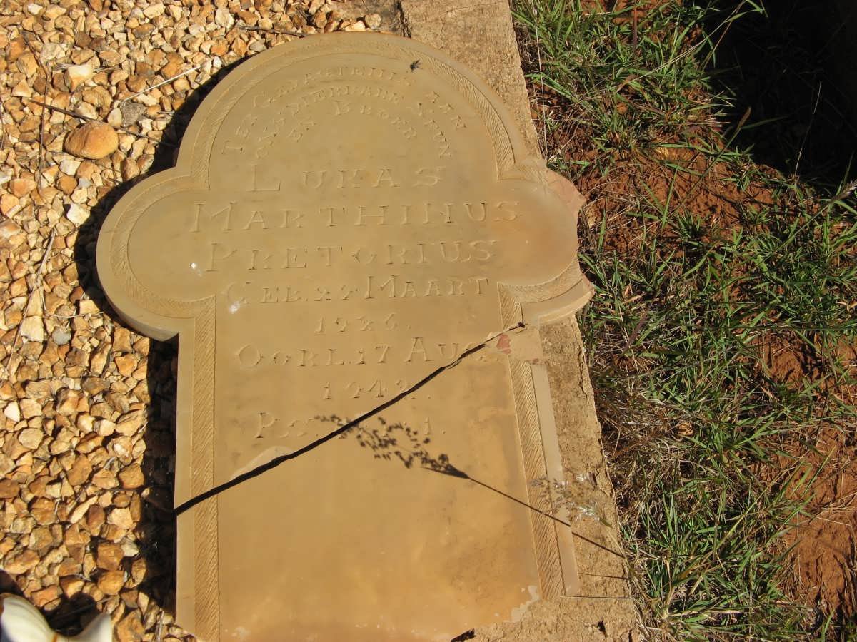 PRETORIUS Lukas Marthinus 1926-1942