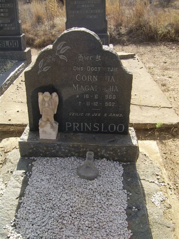 PRINSLOO  Cornelia Magaretha 1960-1962