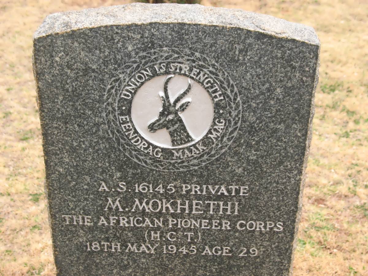 MOKHETHI M. -1945