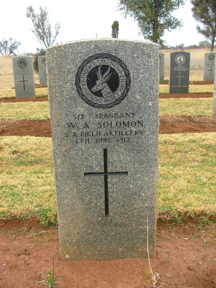 SOLOMON W.A. -1917