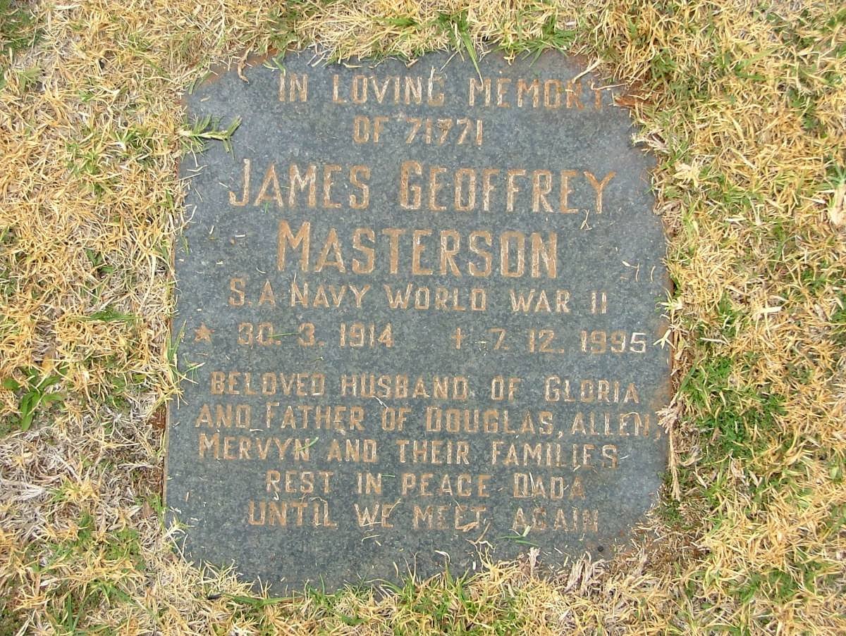 MASTERSON James Geoffrey 1914-1995