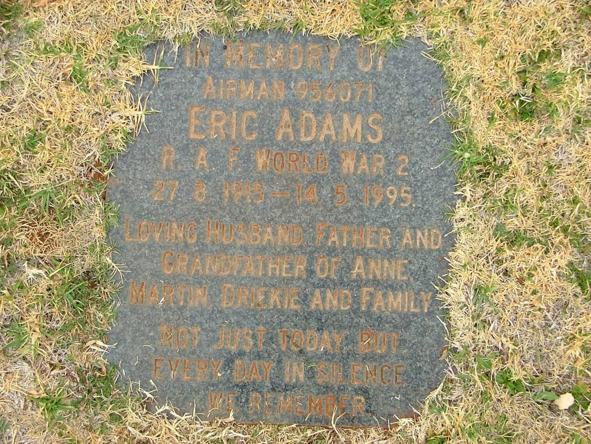 ADAMS Eric 1915-1995
