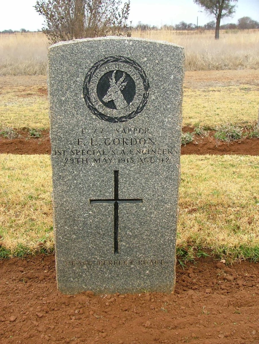 GORDON F.L. -1918