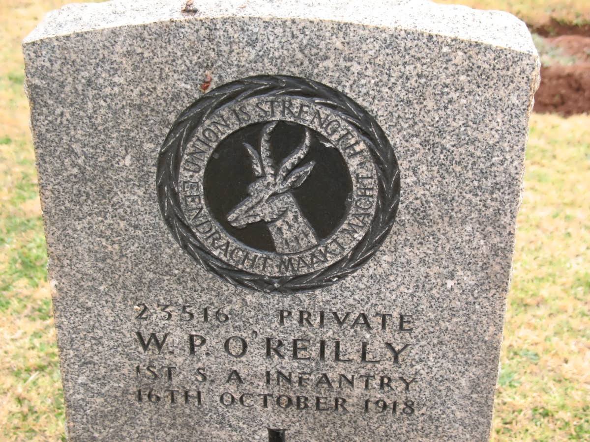 O'REILLY W.P. -1918