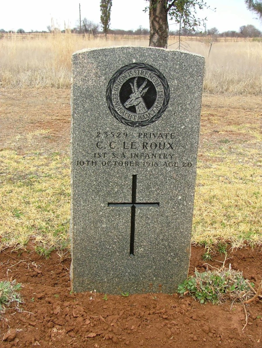 ROUX C.C., le -1918
