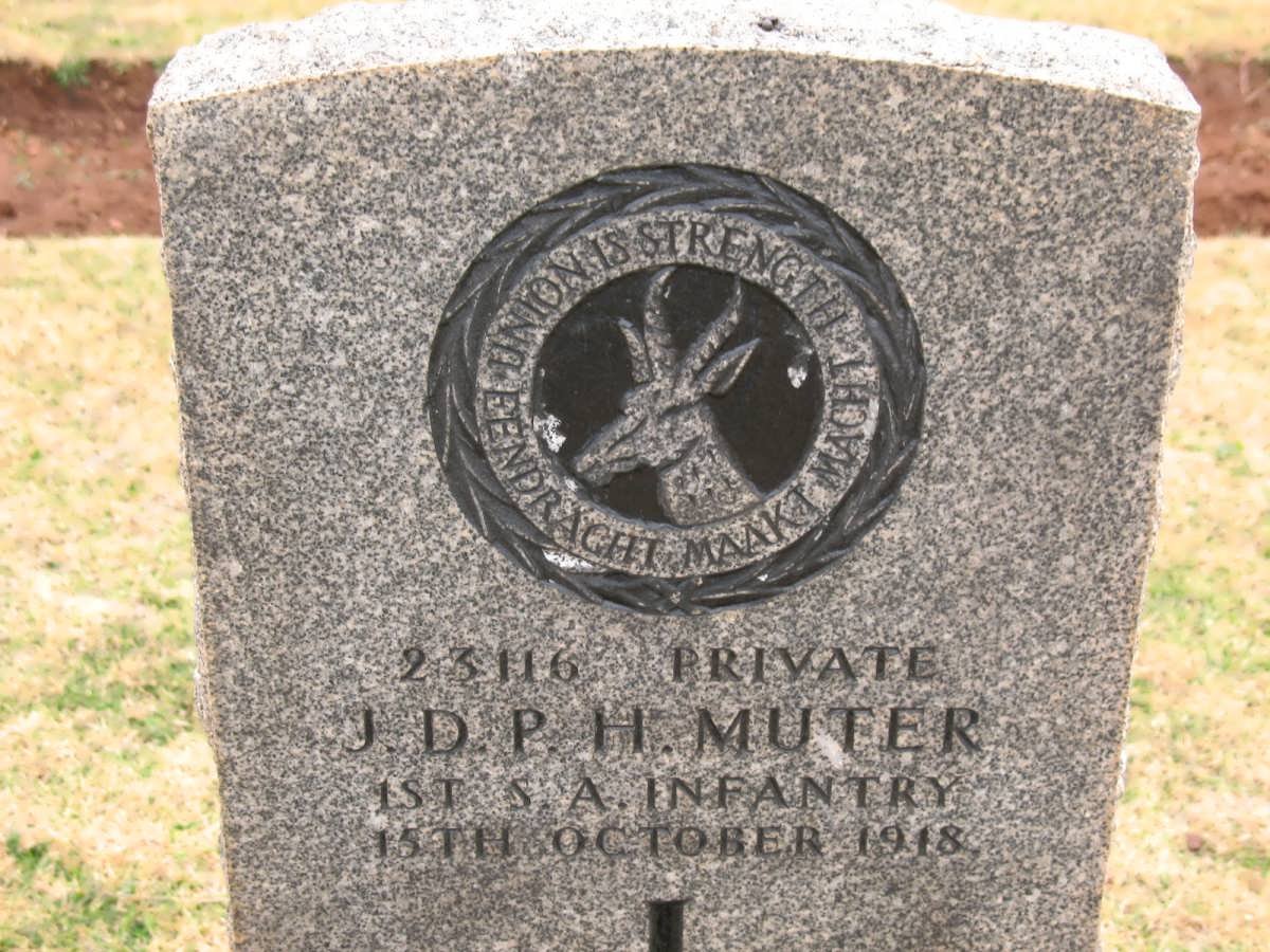 MUTER J.D.P.H. -1918