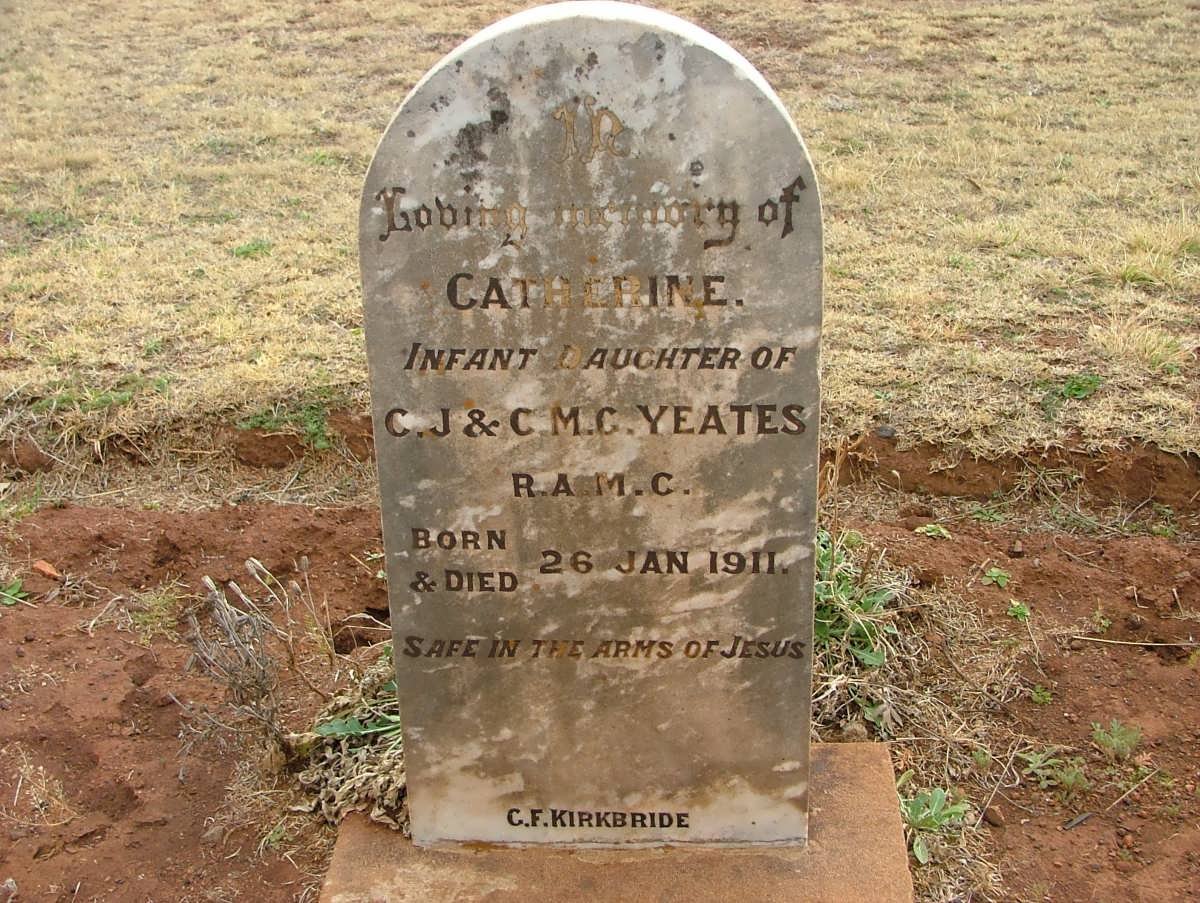 YEATES Catherine 1911-1911