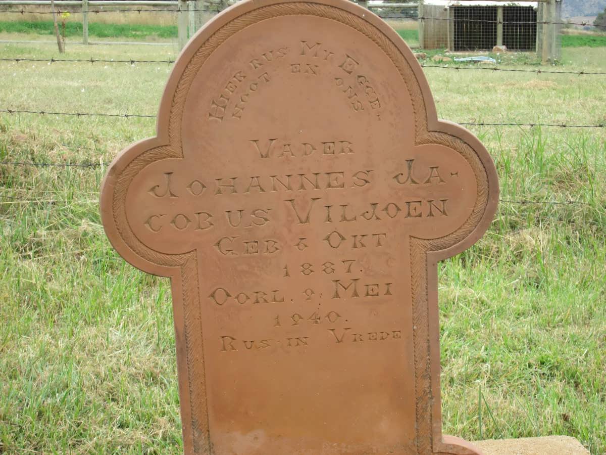 VILJOEN Johannes Jacobus 1887-1940
