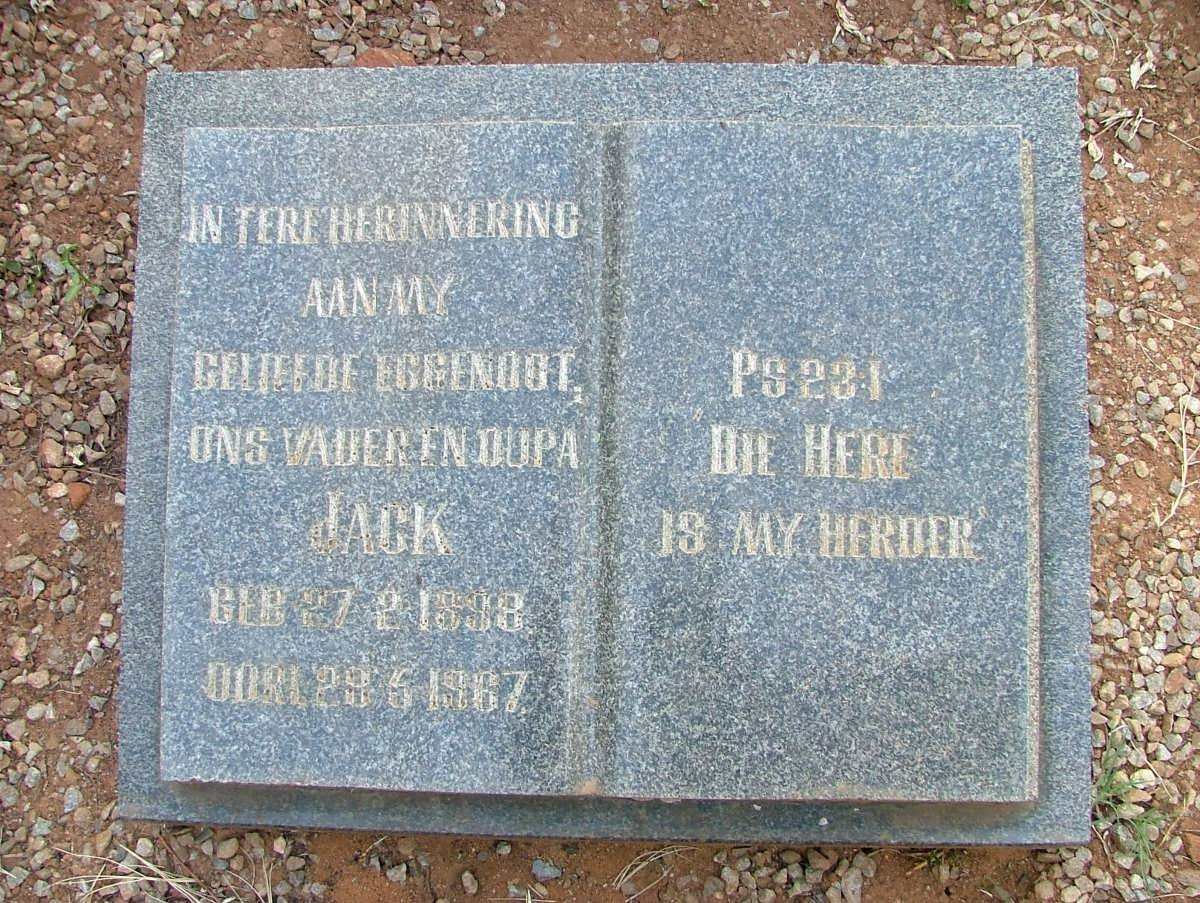 ? Jack 1898-1967