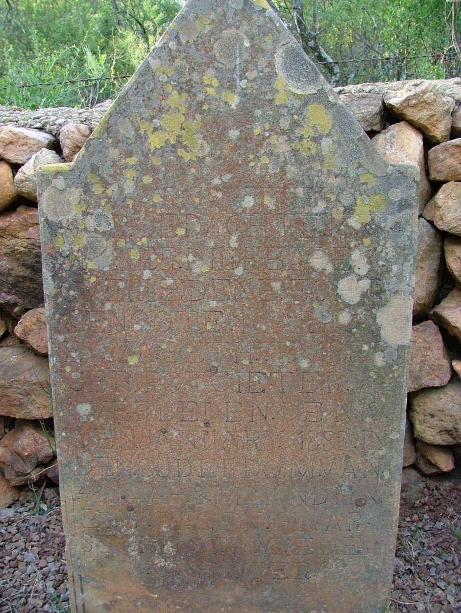 VENTER Elizabeth nee POTGIETER -1888