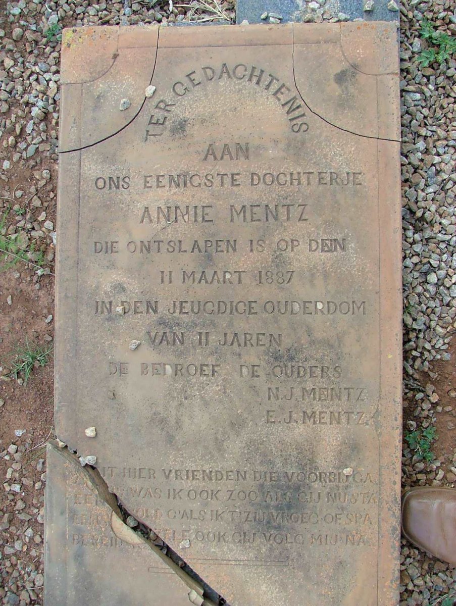 MENTZ Annie -1887