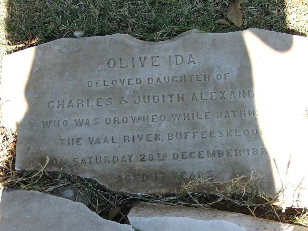 ALEXANDER Olive Ida -1889