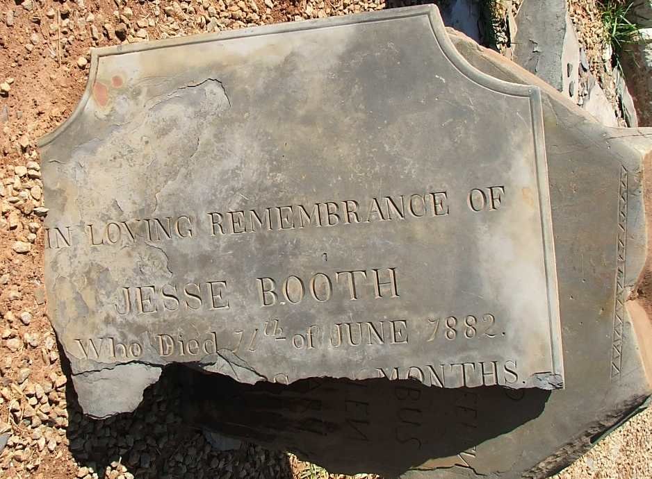 BOOTH Jesse -1882