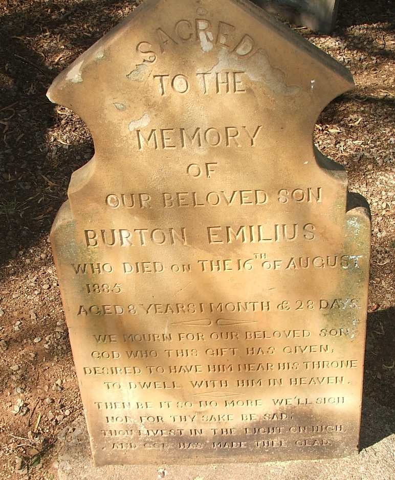 BURTON Emilius -1885