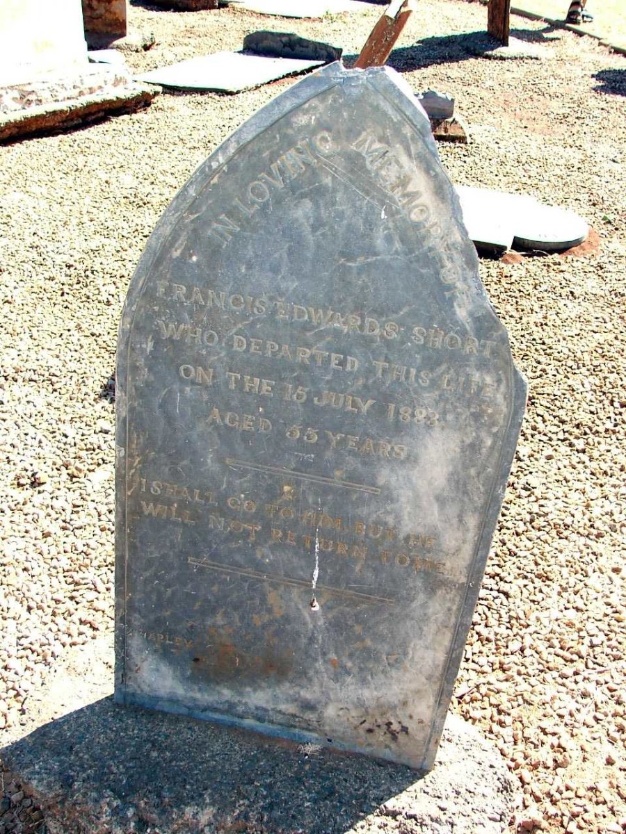 SHORT Francis Edwards -1888