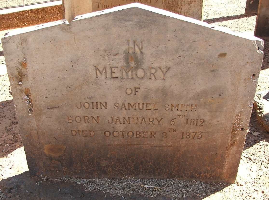 SMITH John Samuel 1812-1875