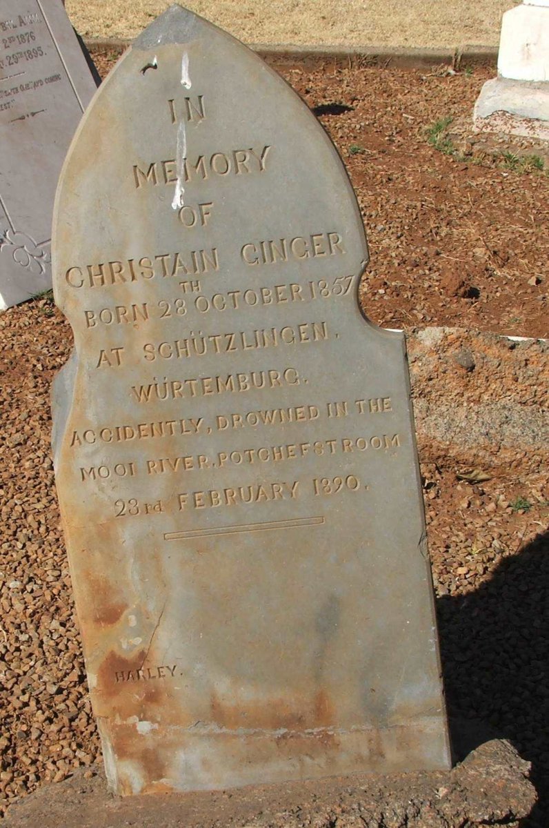 GINGER Christain 1857-1890