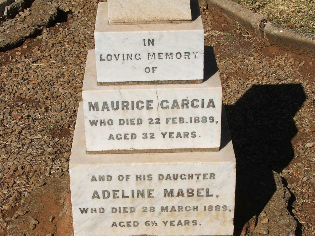 GARCIA Maurice -1889 :: GARCIA Adeline Mabel -1889
