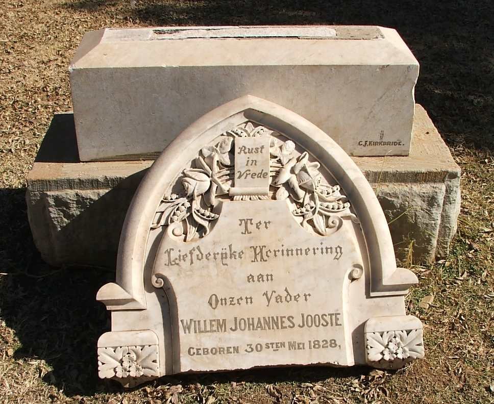 JOOSTE Willem Johannes 1828-